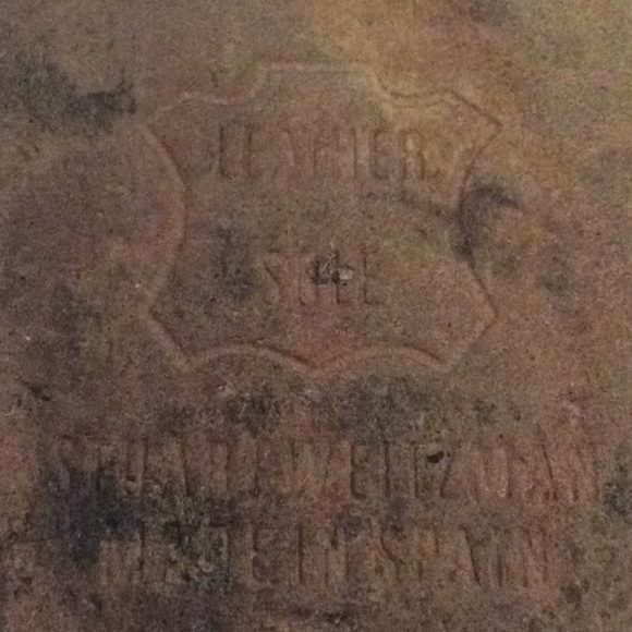 STUART WEITZMAN Black patent leather ribbon toe 7 - Picture 6 of 7